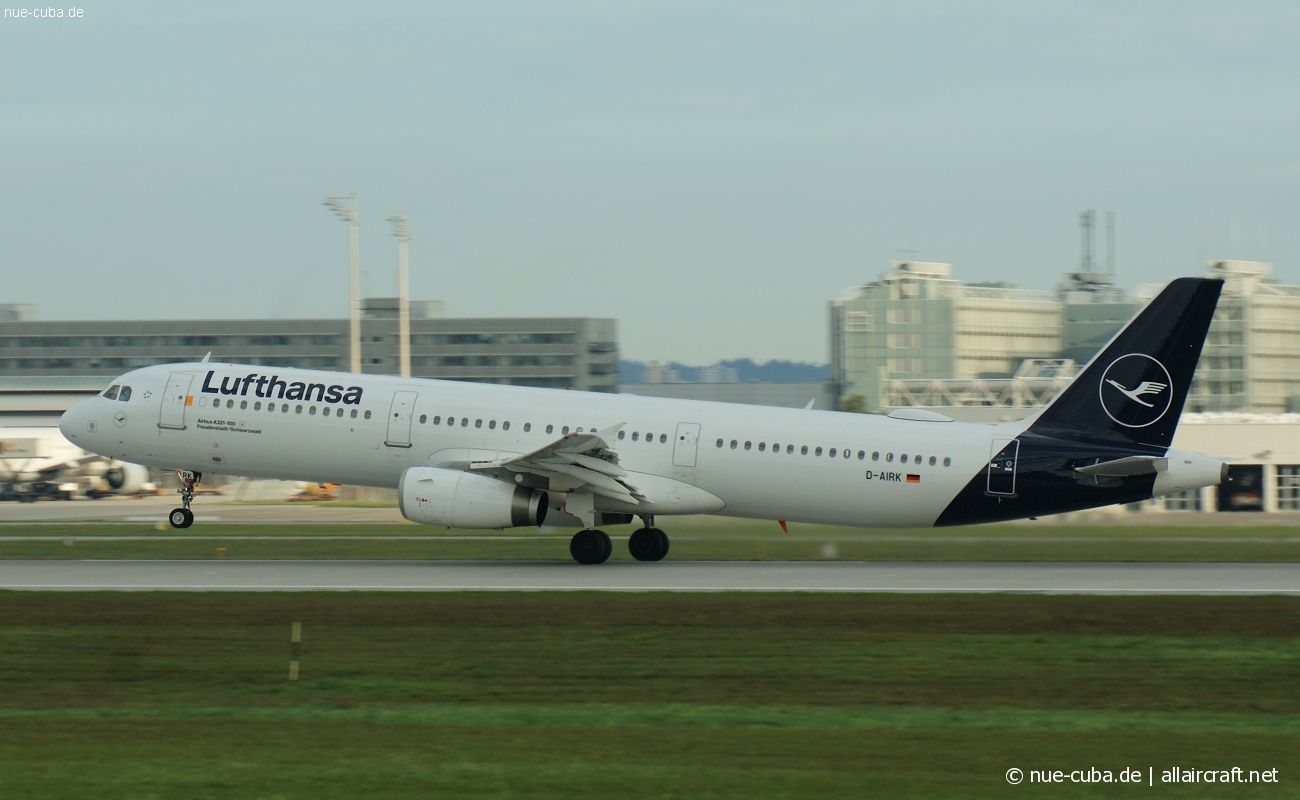 D-AIRK · Airbus A321-131 · (MUC / EDDM)