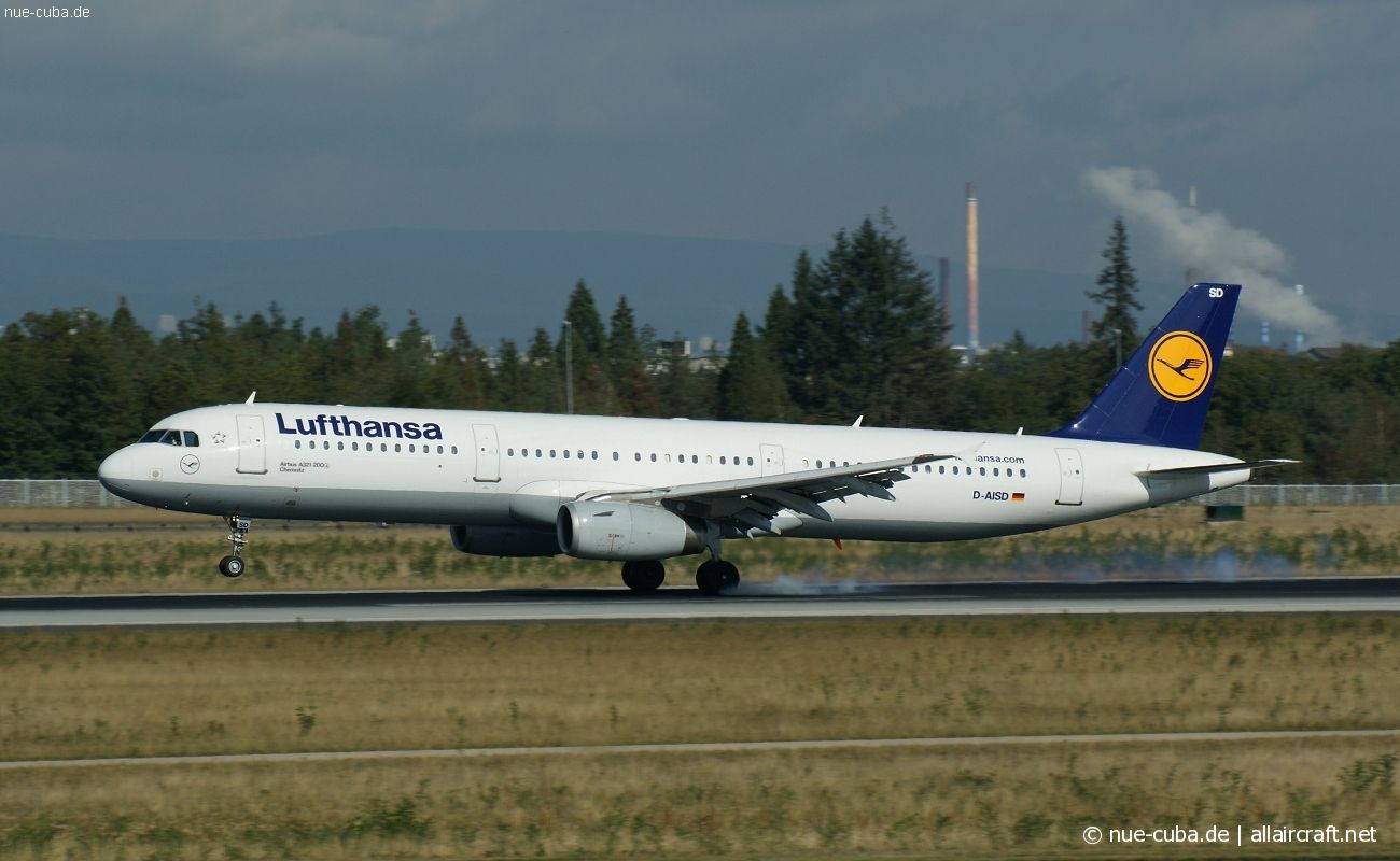 D-AISD · Airbus A321-231 · (FRA / EDDF)