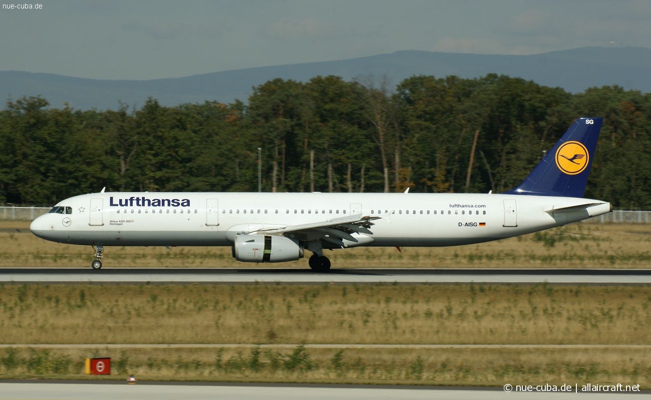 D-AISG · Airbus A321-231 · (FRA / EDDF)