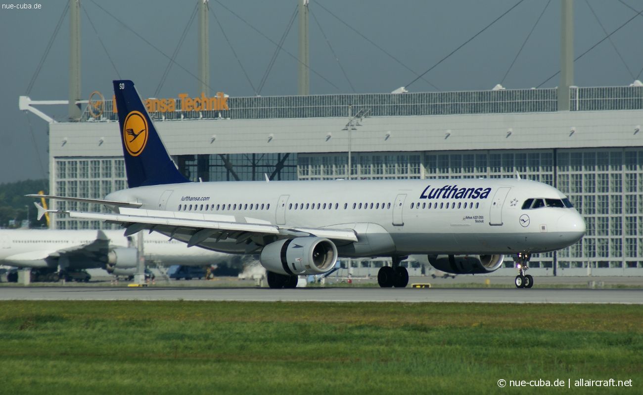 D-AISO · Airbus A321-231 · (MUC / EDDM)