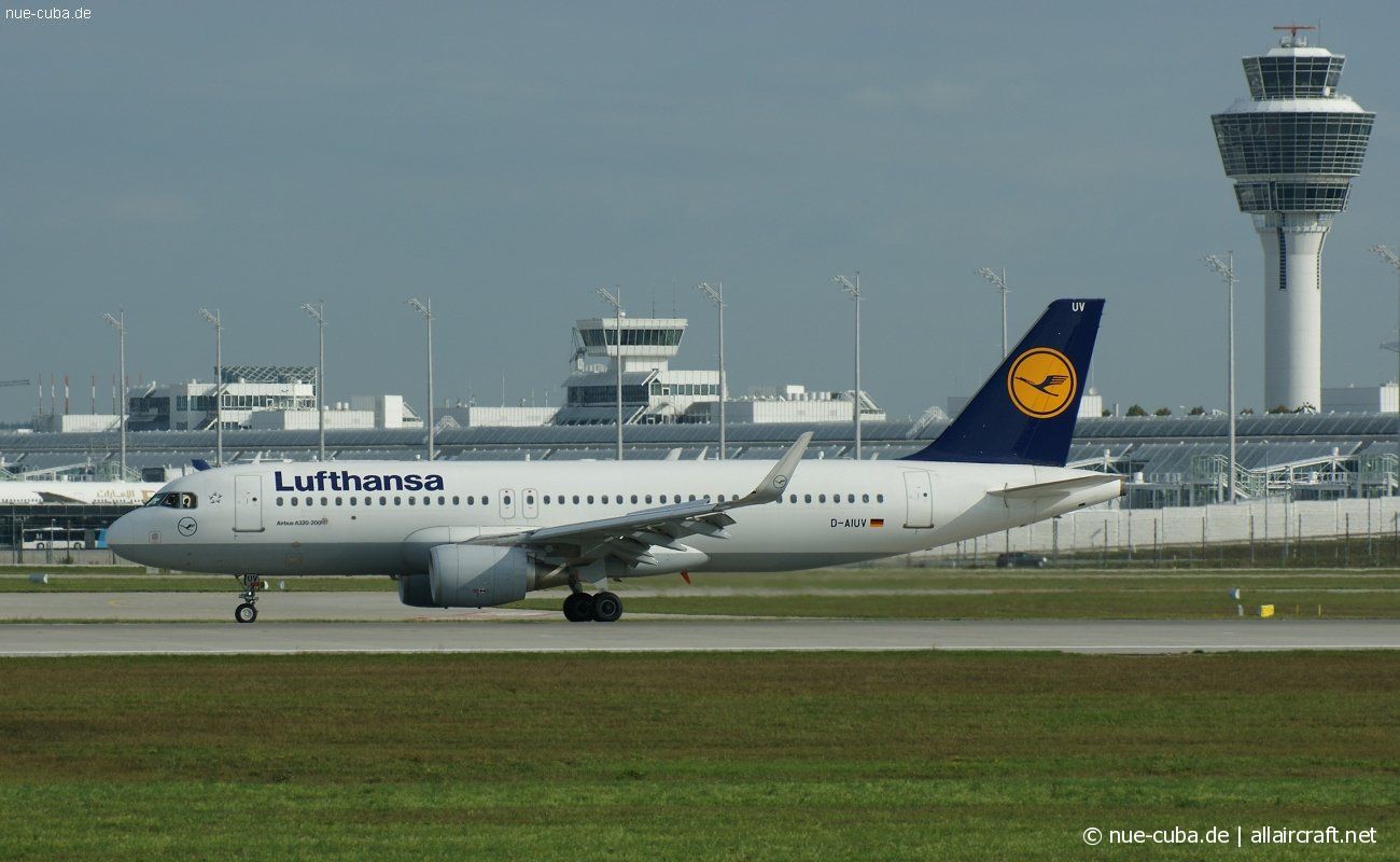 D-AIUV · Airbus A320-214(WL) · (MUC / EDDM)