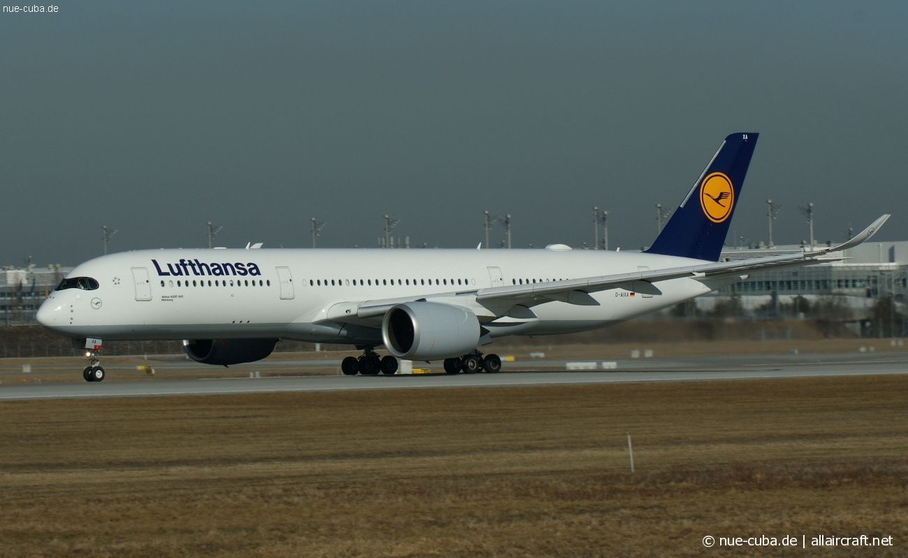 D-AIXA · Airbus A350-941 · (MUC / EDDM)