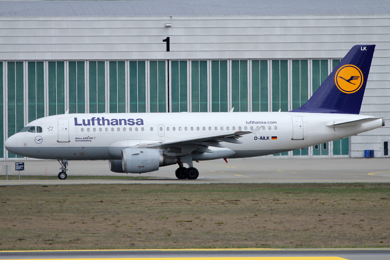 D-AILK · Airbus A319-114 · (OSL / ENGM)
