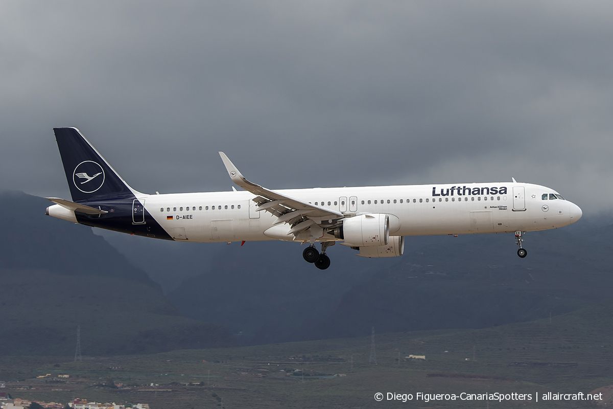D-AIEE · Airbus A321-271NX · (LPA / GCLP)