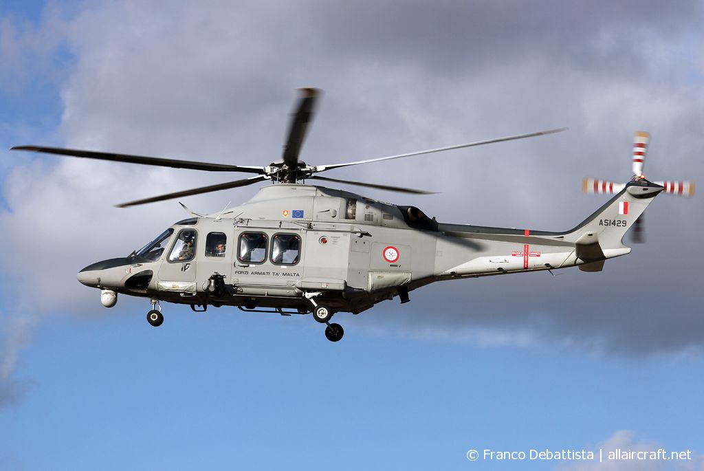 AS1429 · AgustaWestland AW-139 · (MLA / LMML)