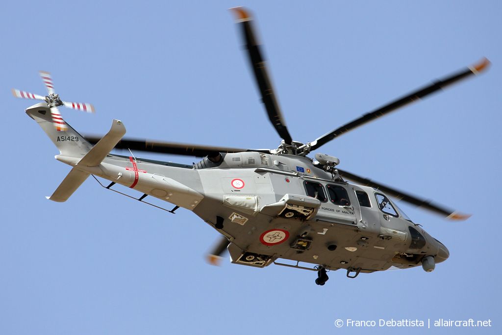 AS1429 · AgustaWestland AW-139 · (MLA / LMML)