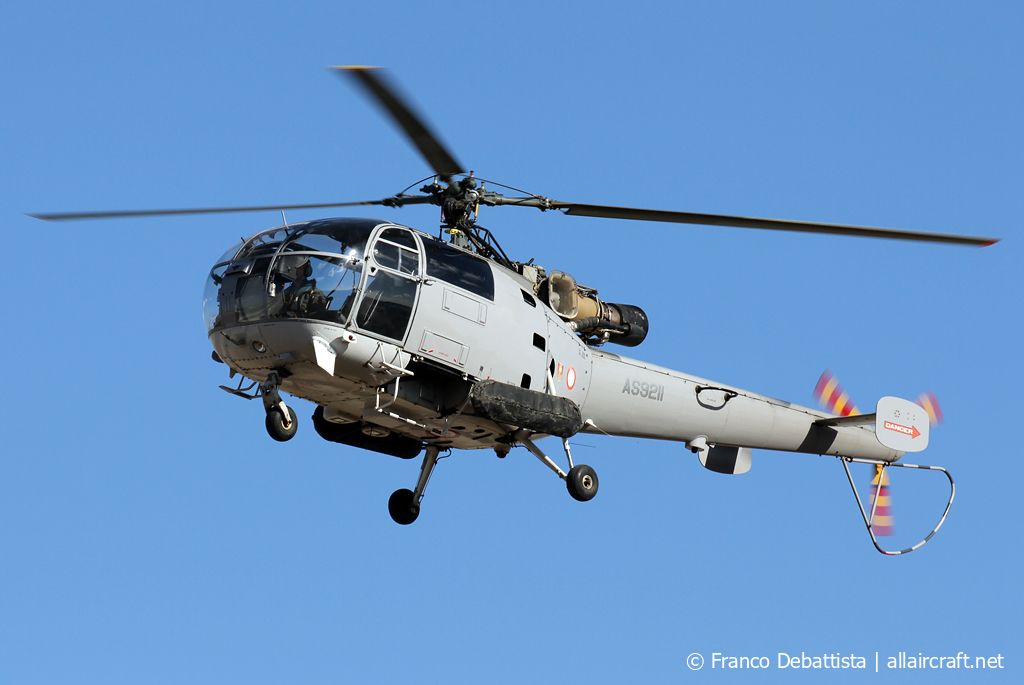 AS9211 (2295) 1976 Aérospatiale SA 316B Alouette III