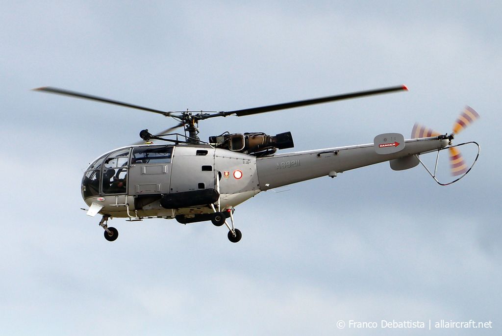AS9211 (2295) 1976 Aérospatiale SA 316B Alouette III