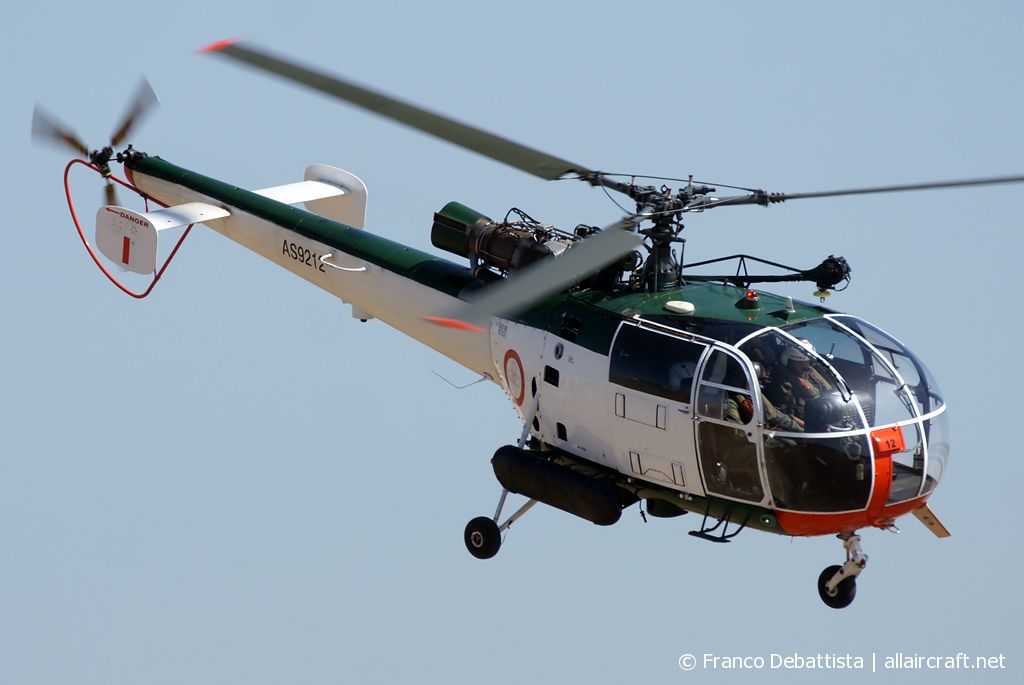 AS9212 (2315) 1976 Aérospatiale SA 316B Alouette III