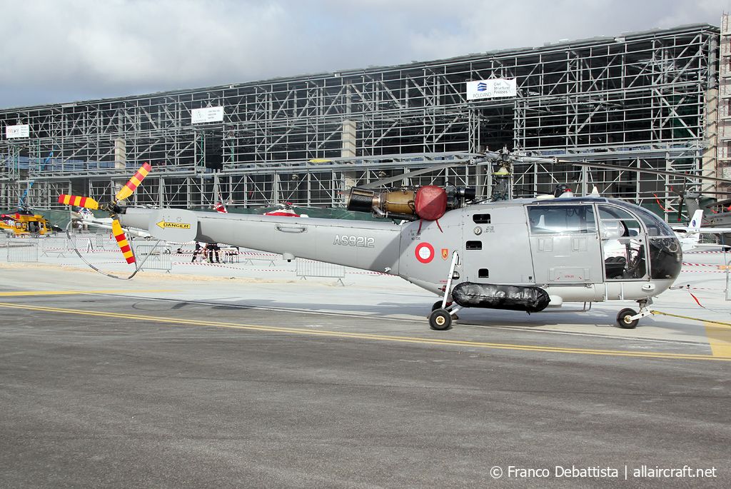 AS9212 · Aérospatiale SA 316B Alouette III · (MLA / LMML)