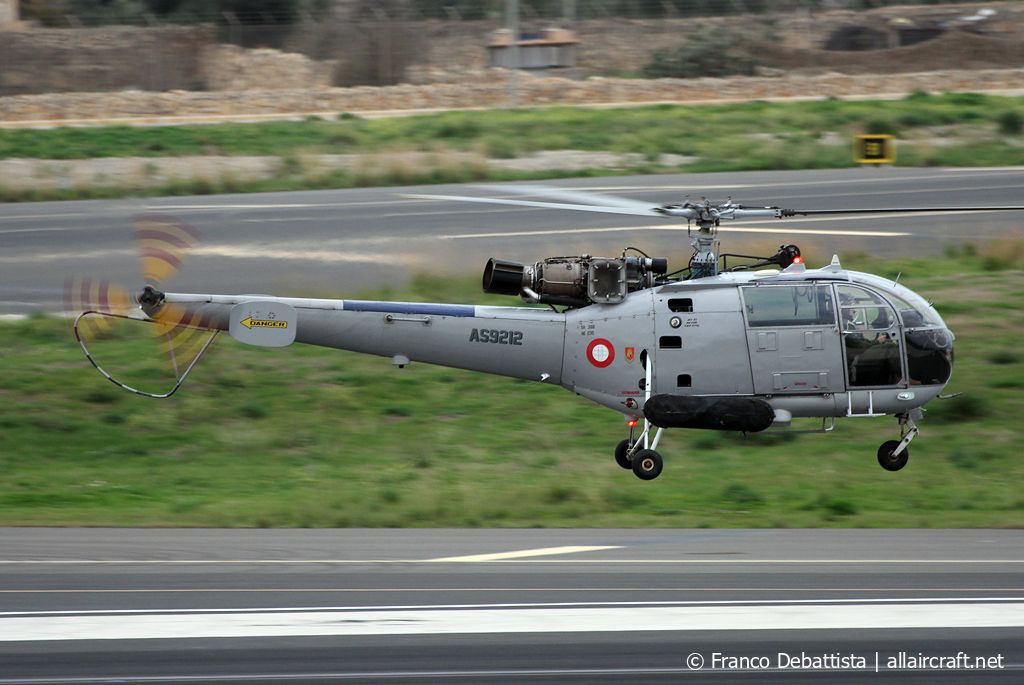 AS9212 (2315) 1976 Aérospatiale SA 316B Alouette III