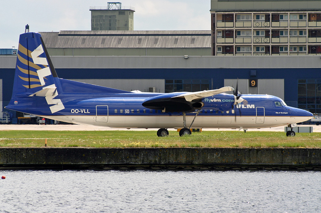 OO-VLL · Fokker 50 · (LCY / EGLC)