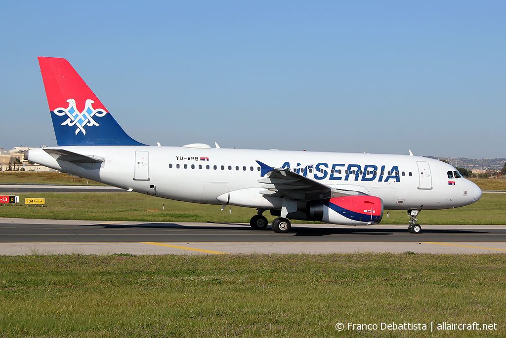 YU-APB (cn 2296) Airbus A319-132