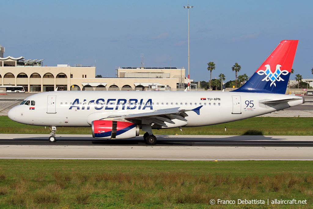 YU-APN (3911) 2009 Airbus A319-132