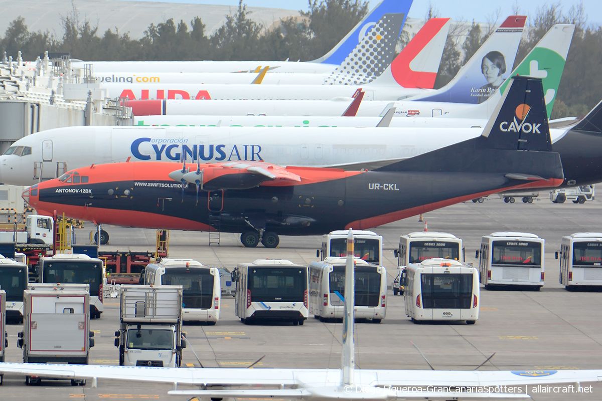 UR-CKL · Antonov An-12BK · (LPA / GCLP)