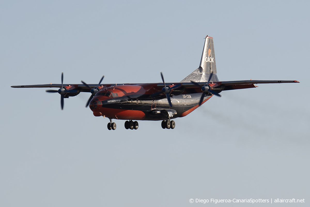 UR-CKM · Antonov An-12BP · (LPA / GCLP)