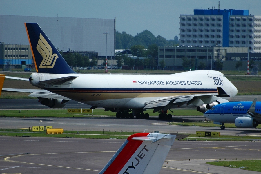 9V-SFP · Boeing 747-412F · (AMS / EHAM)