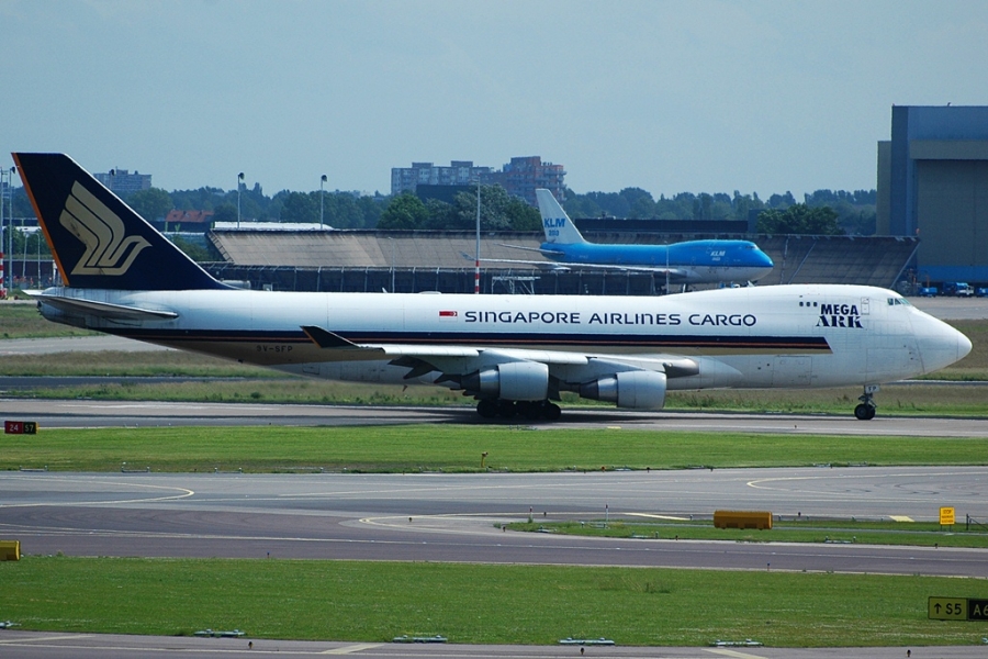 9V-SFP · Boeing 747-412F · (AMS / EHAM)