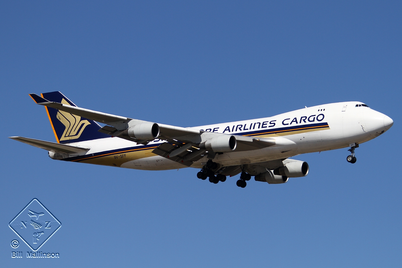 9V-SFF · Boeing 747-412F · (PER / YPPH)