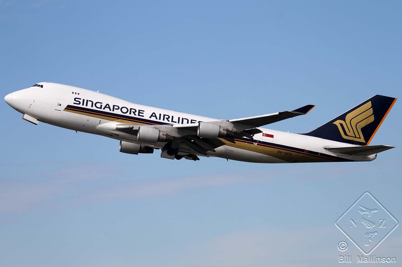 9V-SFD (26553) 1995 Boeing 747-412F(SCD)