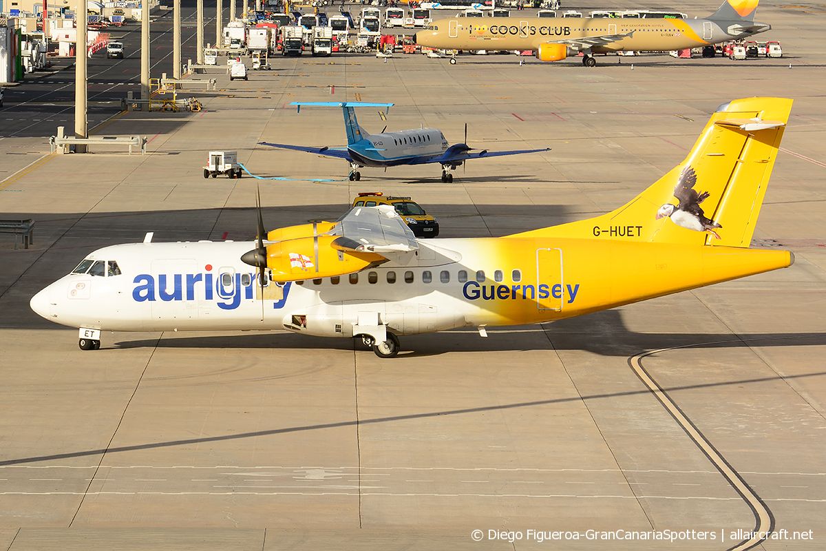 G-HUET · ATR 42-500 · (LPA / GCLP)