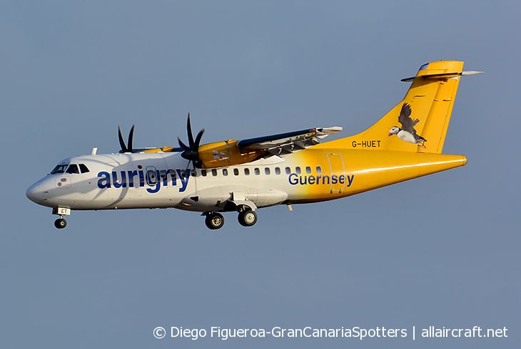 G-HUET · ATR 42-500 · (LPA / GCLP)