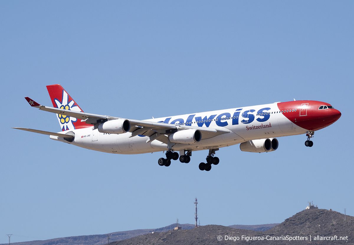 HB-JME (559) 2003 Airbus A340-313
