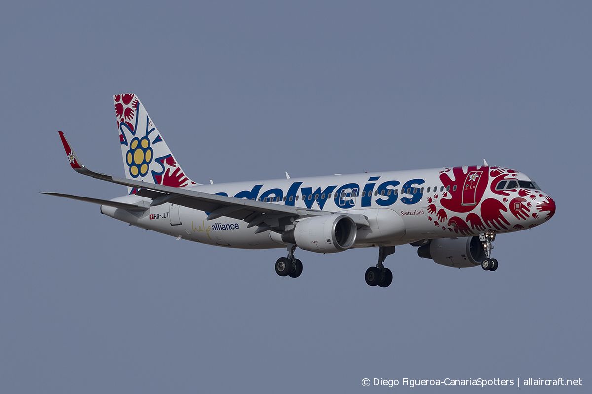HB-JLT (5518) 2013 Airbus A320-214(WL)