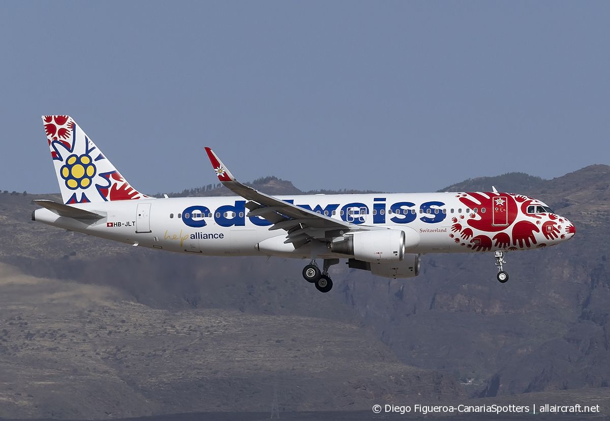 HB-JLT (5518) 2013 Airbus A320-214(WL)