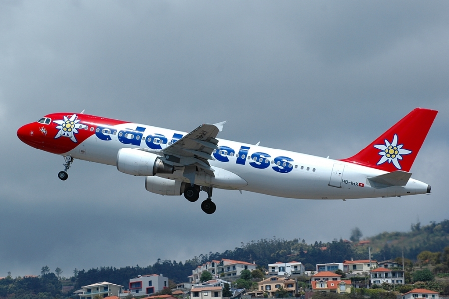 HB-IHX · Airbus A320-214 · (FNC / LPMA)