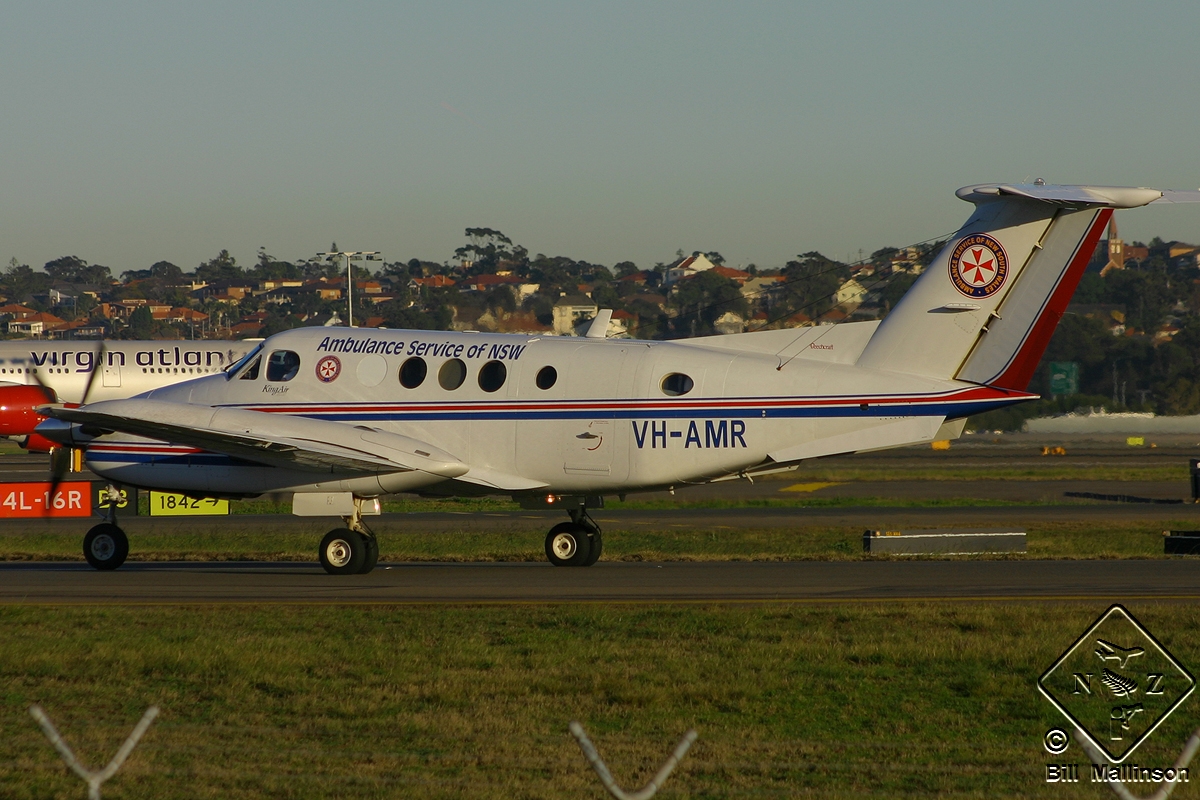 VH-AMR · Beechcraft B200C King Air · (SYD / YSSY)