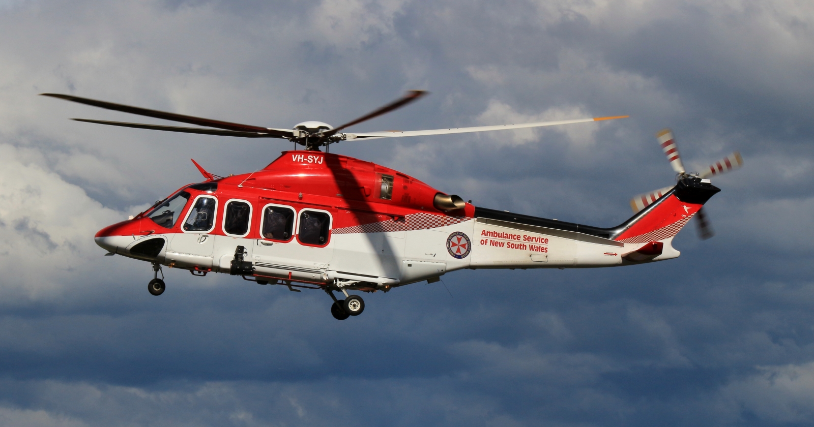 VH-SYJ · AgustaWestland AW-139 · (WOL / YWOL)