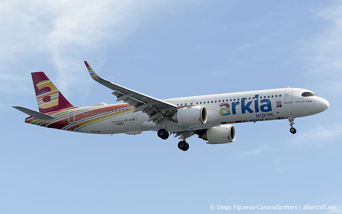 4X-AGK (8567) 2018 Airbus A321-251NX