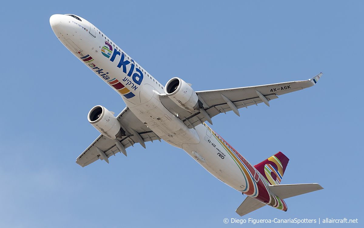 4X-AGK (8567) 2018 Airbus A321-251NX