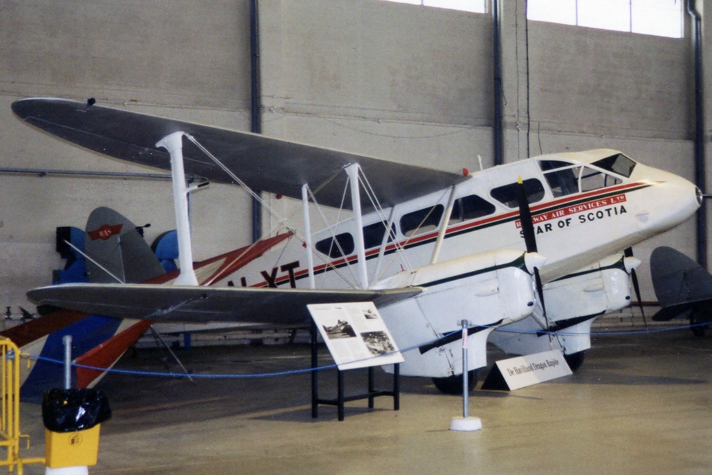 G-ALXT · De Havilland DH-89A Dominie · (EGDT)