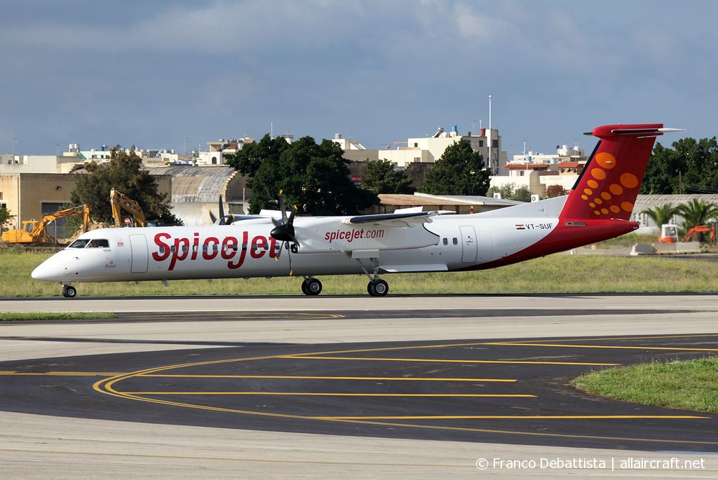 VT-SUF · Bombardier Dash 8-Q402 · (MLA / LMML)