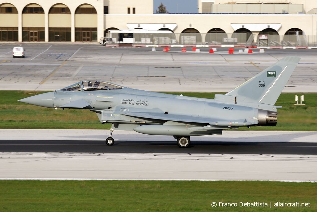 309 · Eurofighter EF-2000 Typhoon F2 · (MLA / LMML)