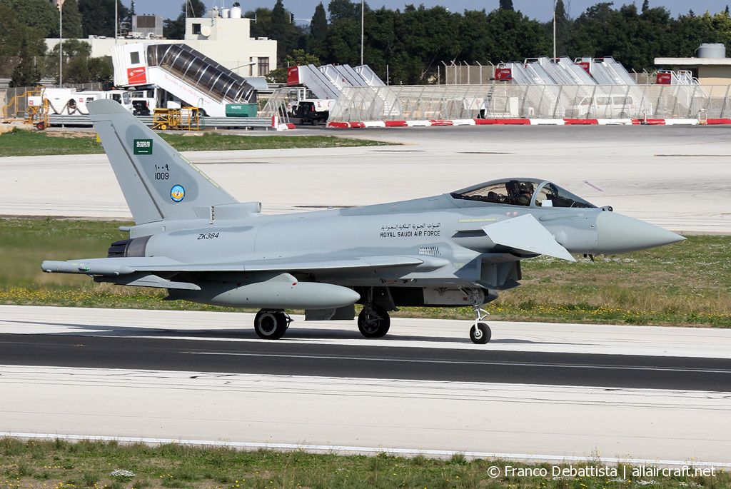 1009 (362/CS021) 2013 Eurofighter EF-2000 Typhoon F2