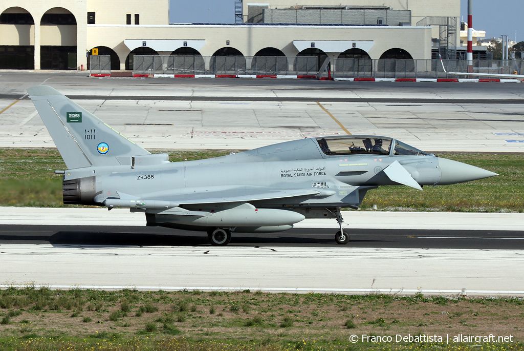 1011 (377/CT014) 2013 Eurofighter EF-2000 Typhoon T.3