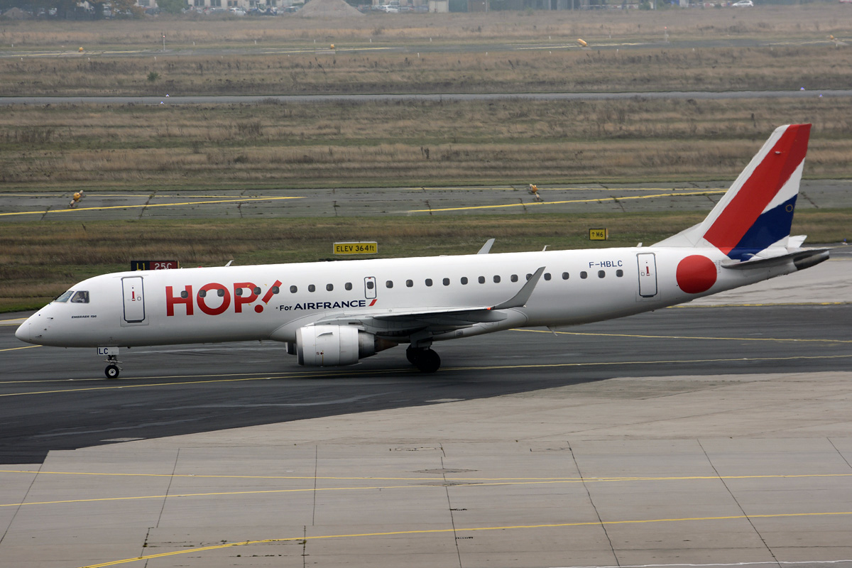 F-HBLC · Embraer 190-100LR · (FRA / EDDF)