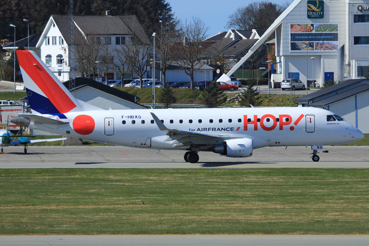 F-HBXG · Embraer 170-100STD · (SVG / ENZV)