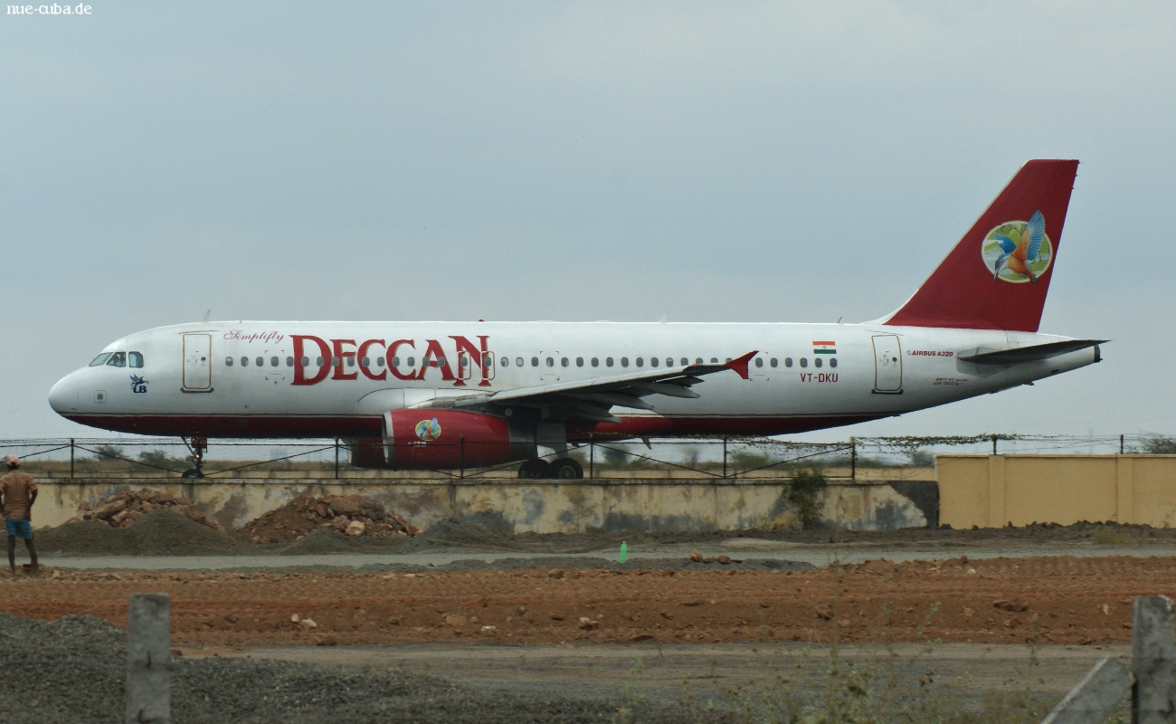 VT-DKU · Airbus A320-232 · (CJB / VOCB)