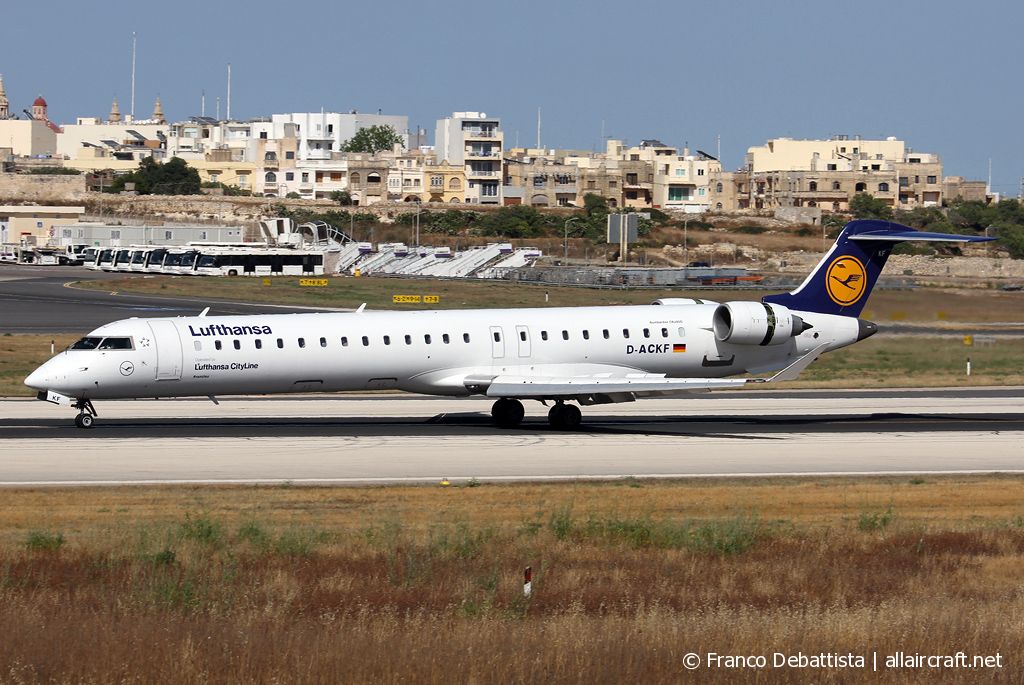 D-ACKF · Bombardier CRJ-900LR · (MLA / LMML)