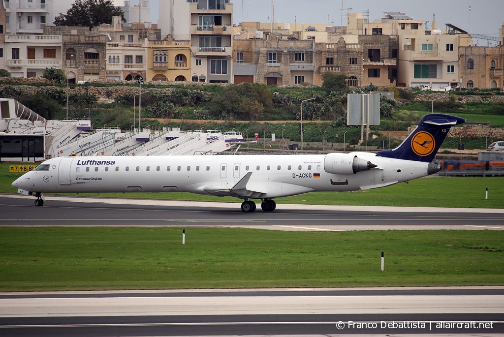 D-ACKG · Bombardier CRJ-900LR · (MLA / LMML)