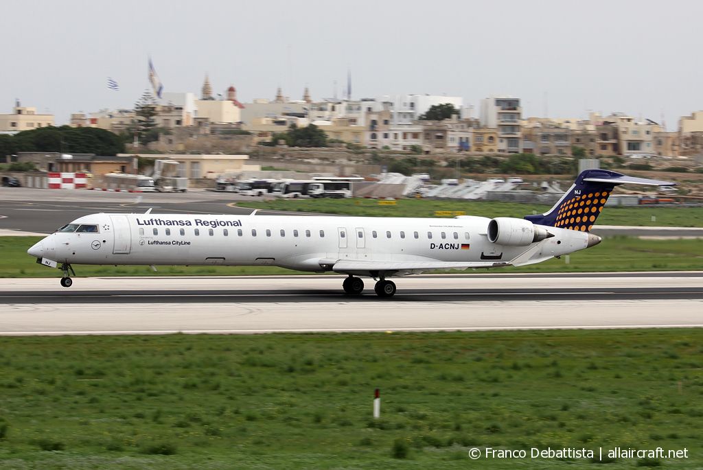 D-ACNJ · Bombardier CRJ-900LR · (MLA / LMML)