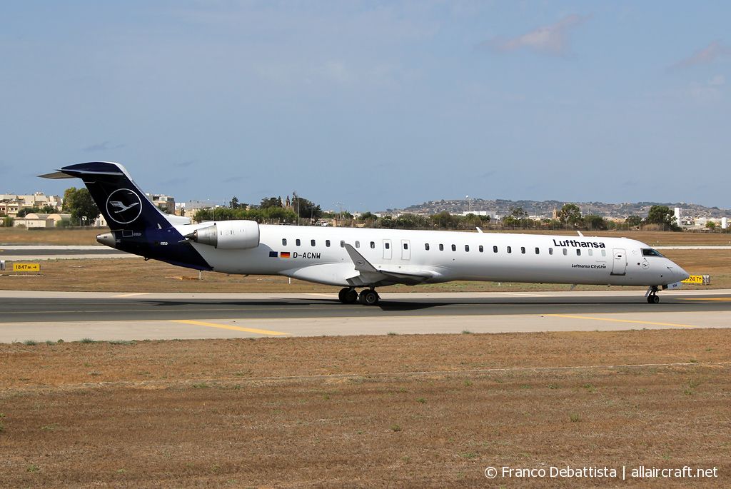 D-ACNW · Bombardier CRJ-900LR · (MLA / LMML)