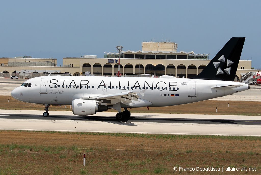 D-AILT · Airbus A319-114 · (MLA / LMML)