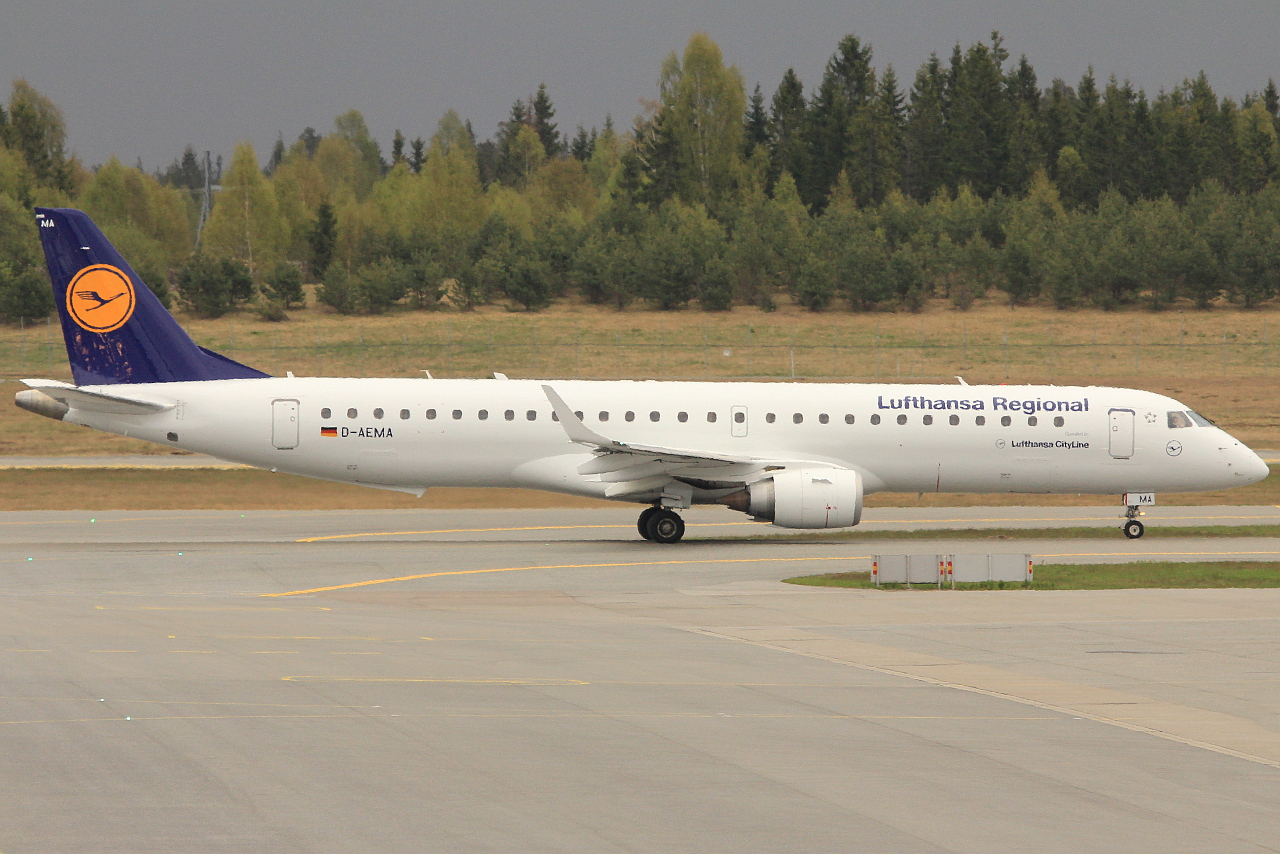 D-AEMA · Embraer 190-200LR · (OSL / ENGM)