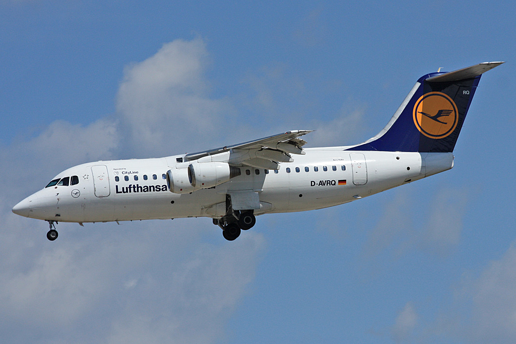D-AVRQ · British Aerospace Avro RJ85 · (FRA /   EDDF)