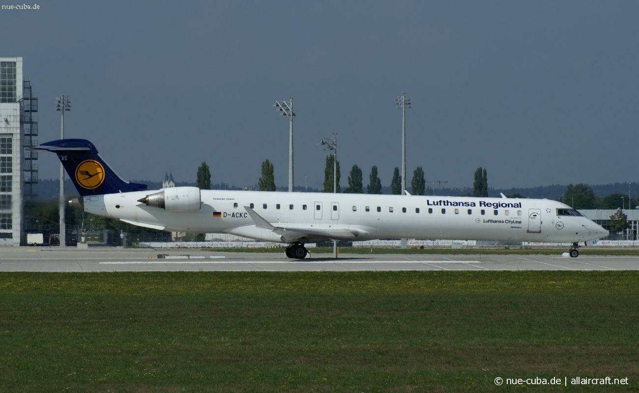 D-ACKC · Bombardier CRJ-900LR · (MUC / EDDM)